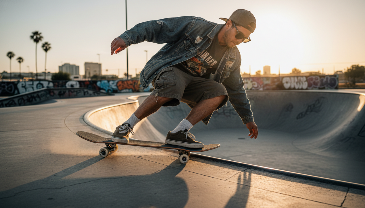 skate rampa iniciantes - imagem 1