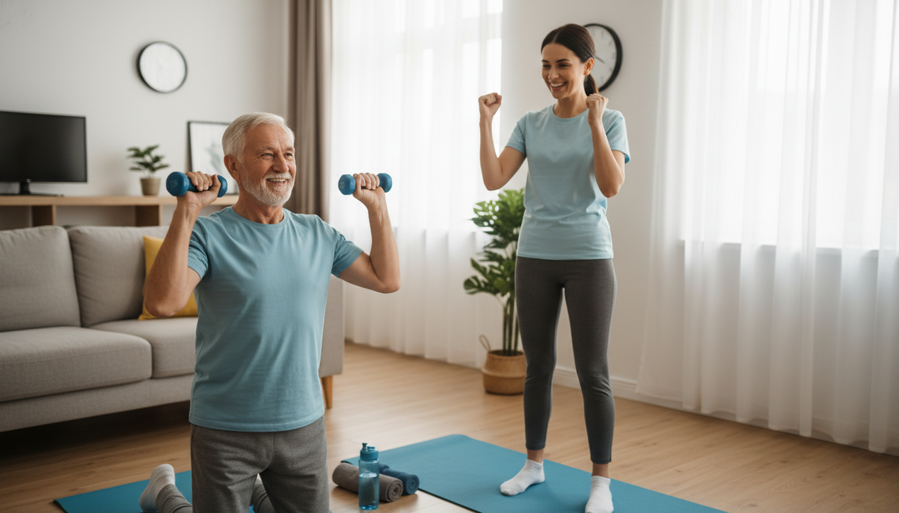treino funcional idosos casa - imagem 2