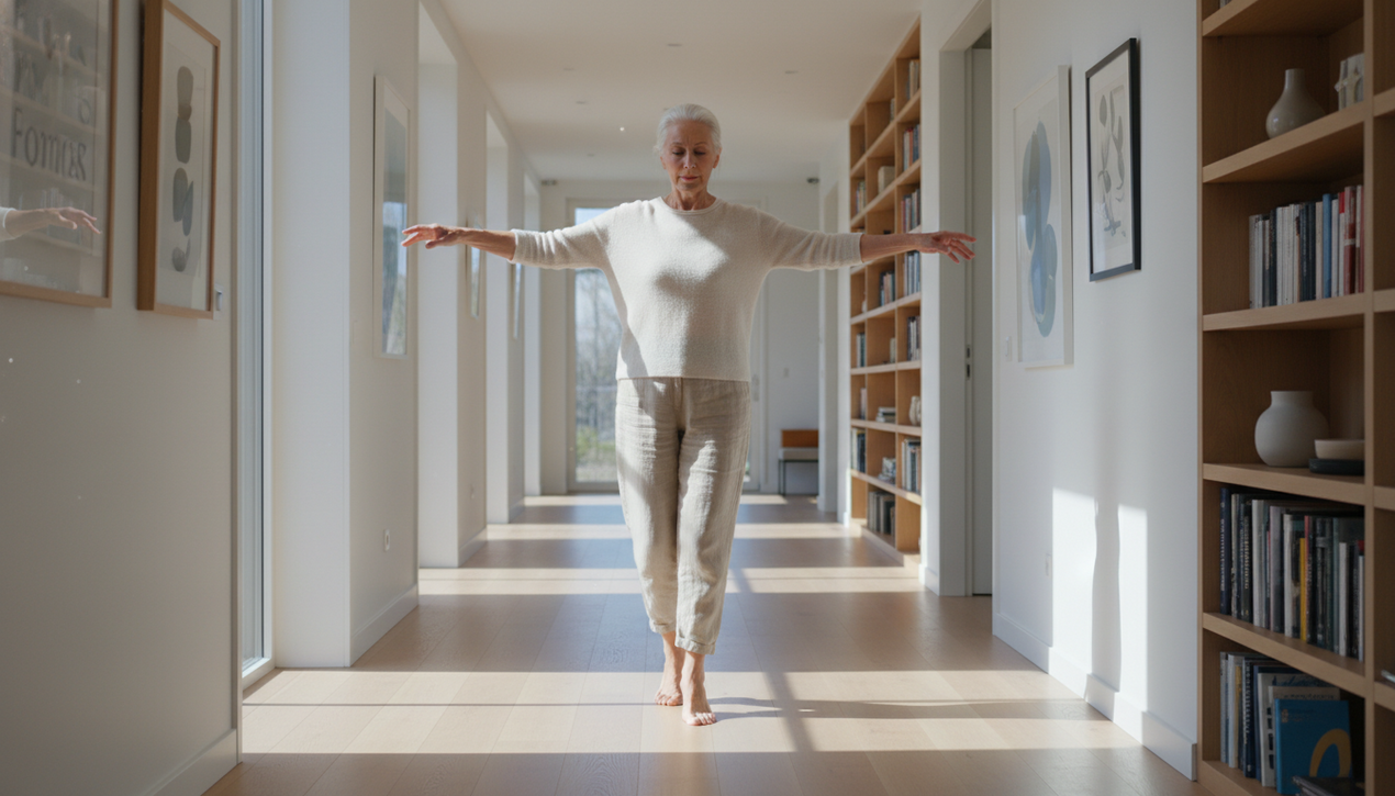 exercícios equilíbrio idosos - imagem 1