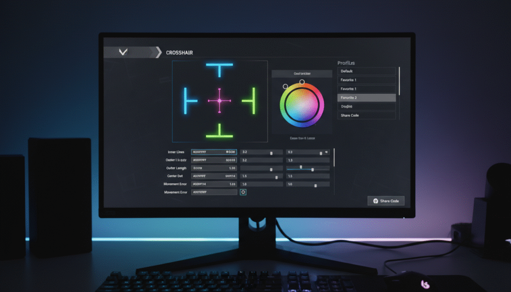 Crosshair Valorant Pro: Configurações Usadas Pelos Top Players de Valorant
