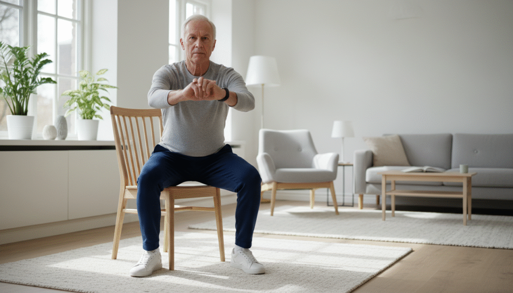 Treino Funcional Idosos Casa: Rotina de 20 Minutos para Saúde e Mobilidade